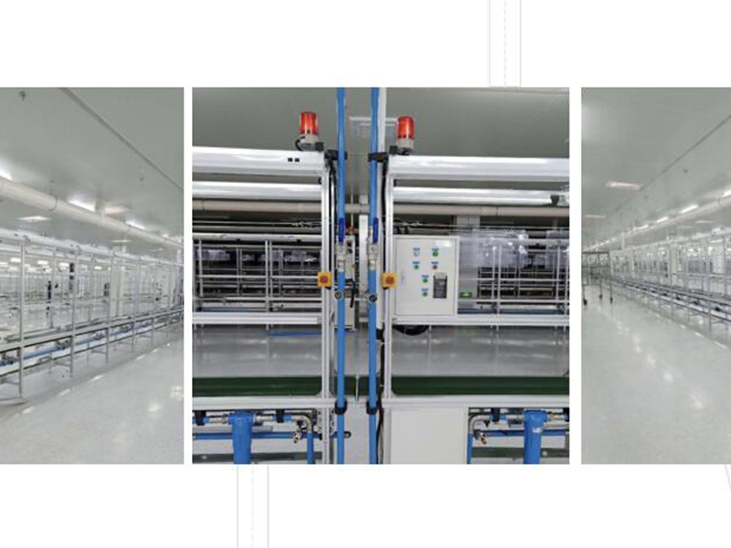 無塵車間應(yīng)用鋁合金管道案